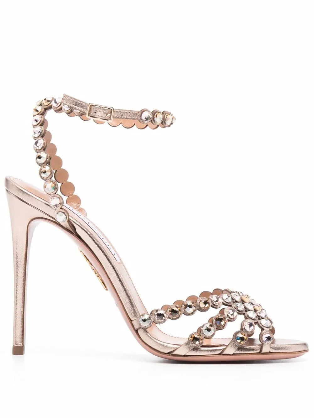 Sandali Tequila in oro Aquazzura - donna
