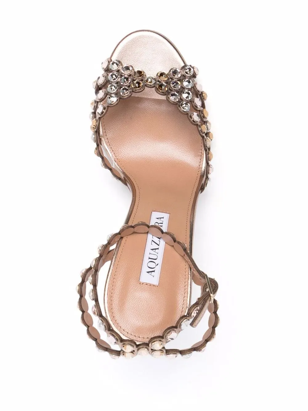 Sandali Tequila in oro Aquazzura - donna
