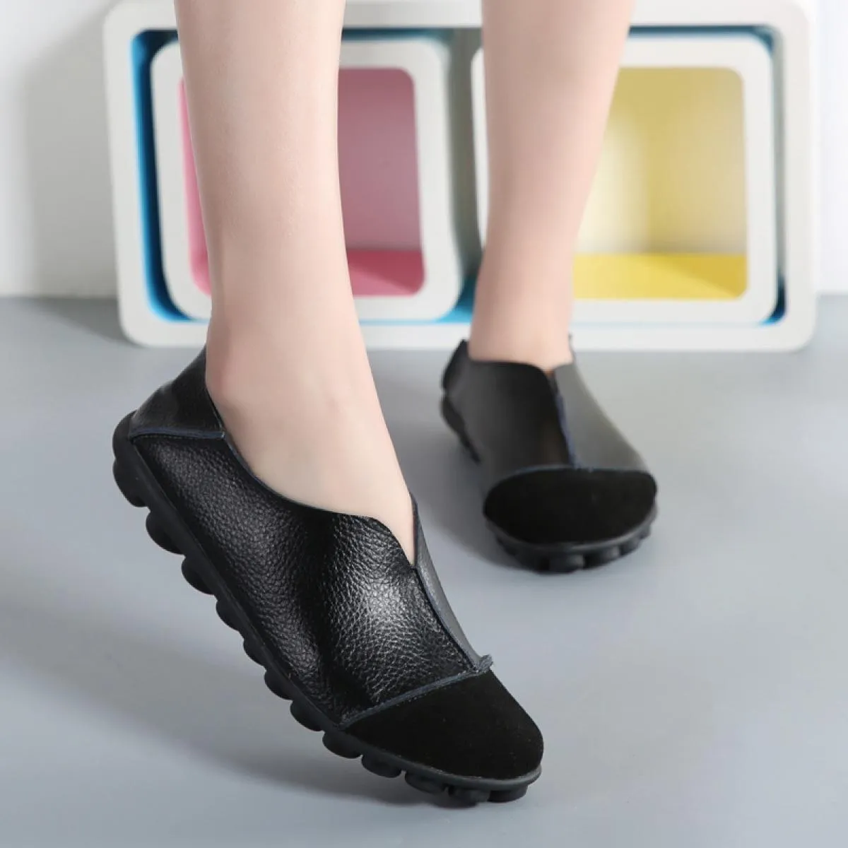 Scarpe da donna mocassini casual sneakers moda scarpe da donna donna nuove scarpe slip on morbide e comode di alta qualità tagli