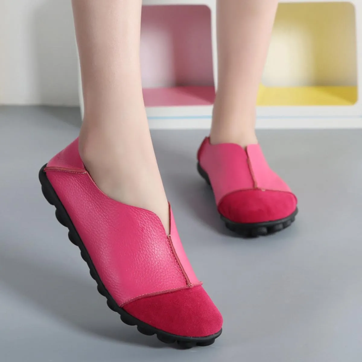Scarpe da donna mocassini casual sneakers moda scarpe da donna donna nuove scarpe slip on morbide e comode di alta qualità tagli