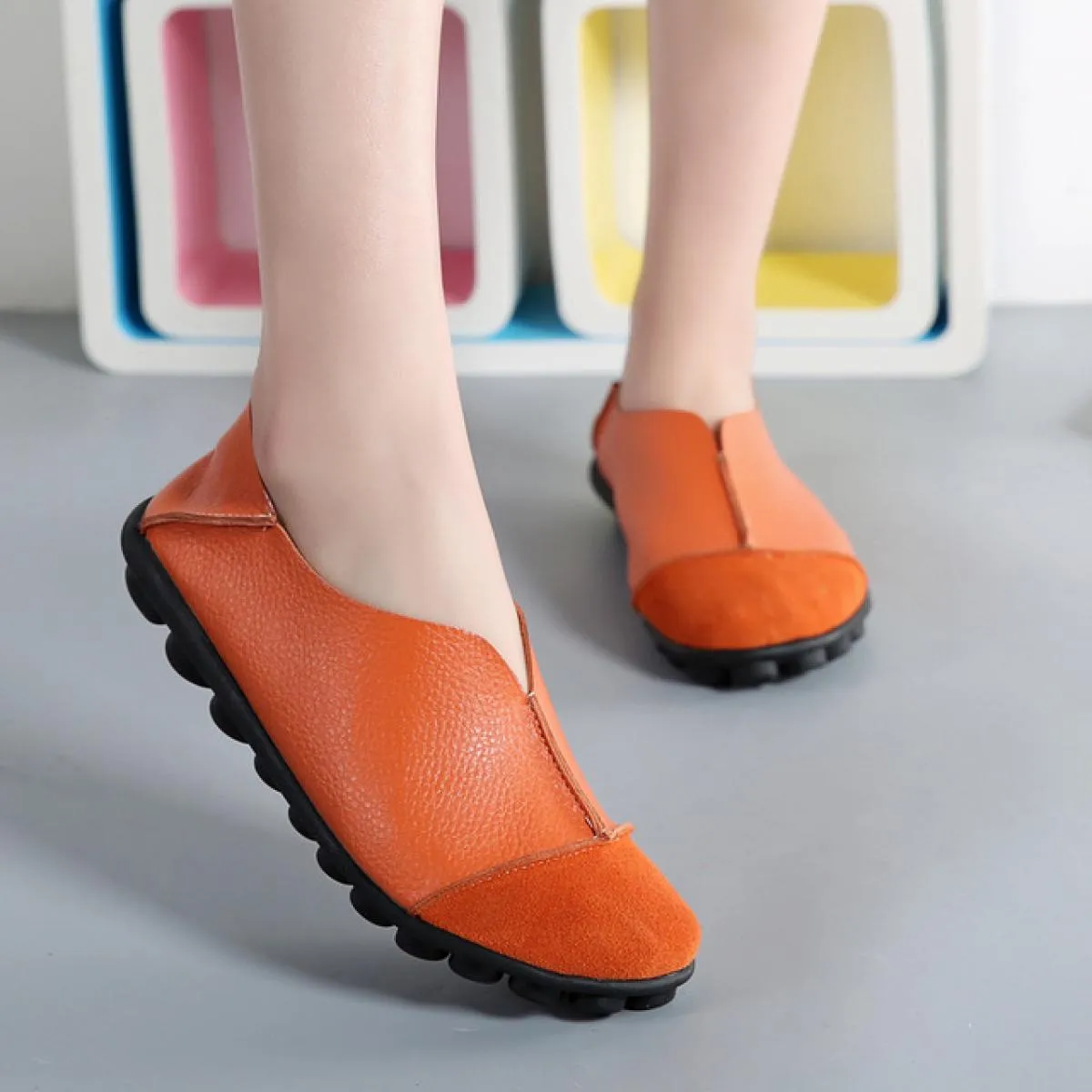 Scarpe da donna mocassini casual sneakers moda scarpe da donna donna nuove scarpe slip on morbide e comode di alta qualità tagli