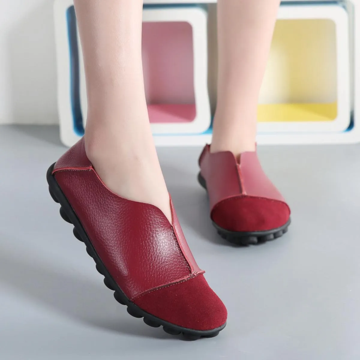 Scarpe da donna mocassini casual sneakers moda scarpe da donna donna nuove scarpe slip on morbide e comode di alta qualità tagli