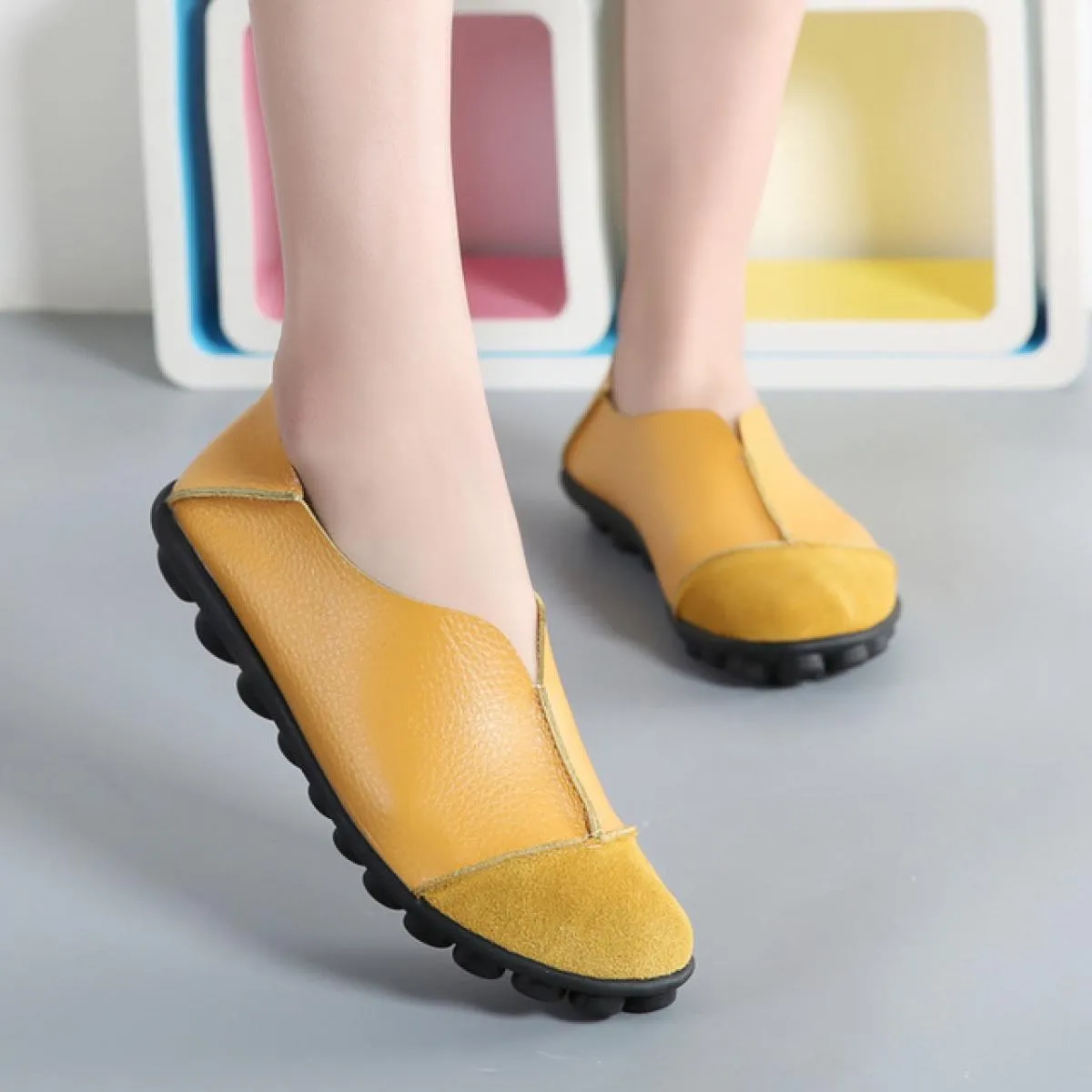 Scarpe da donna mocassini casual sneakers moda scarpe da donna donna nuove scarpe slip on morbide e comode di alta qualità tagli