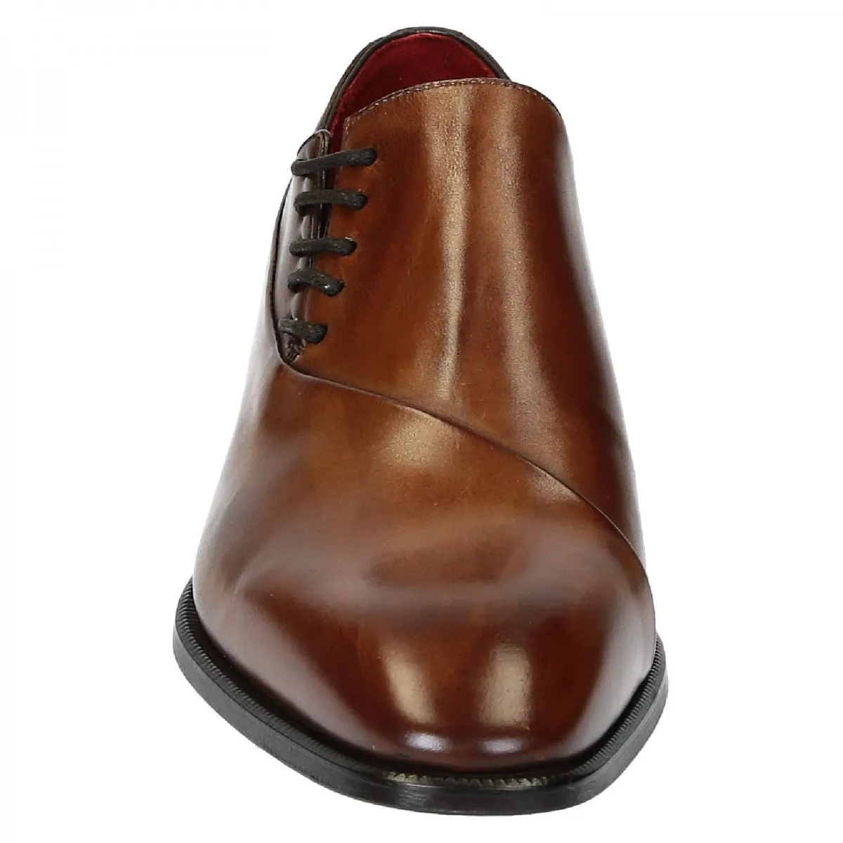 Scarpe eleganti da uomo in pelle color marrone chiaro