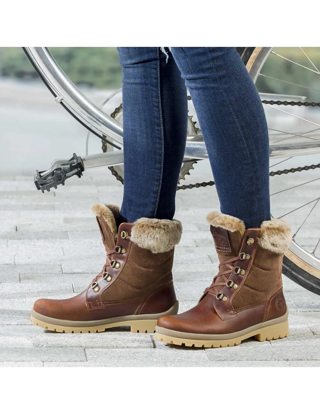 Scarpe Panama Jack Tuscani Napa Cuero / Bark