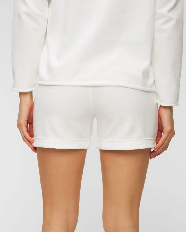 Shorts JUVIA FLEECE SHORTS TURN-UP