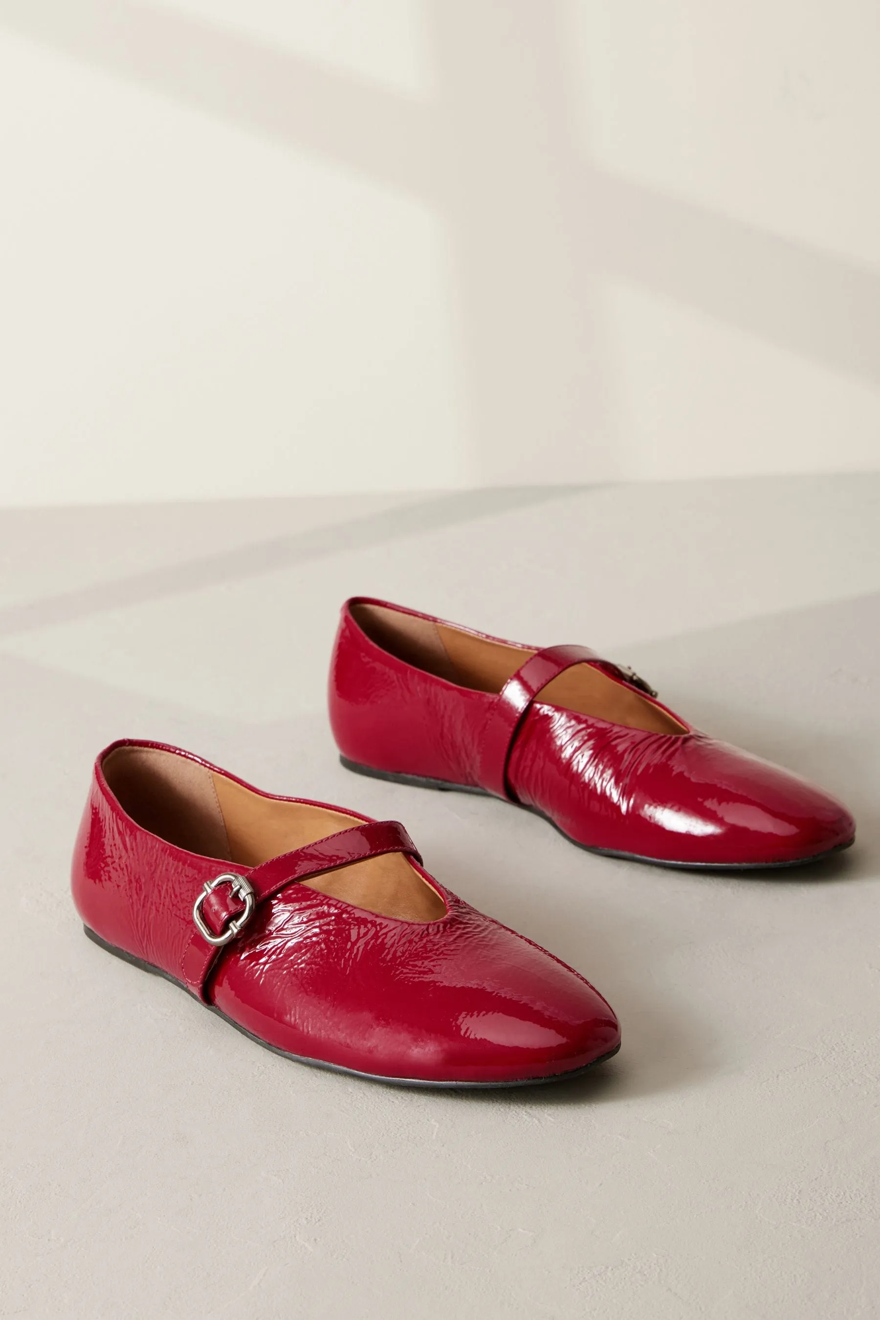 Signature Scarpe Mary Jane in pelle    