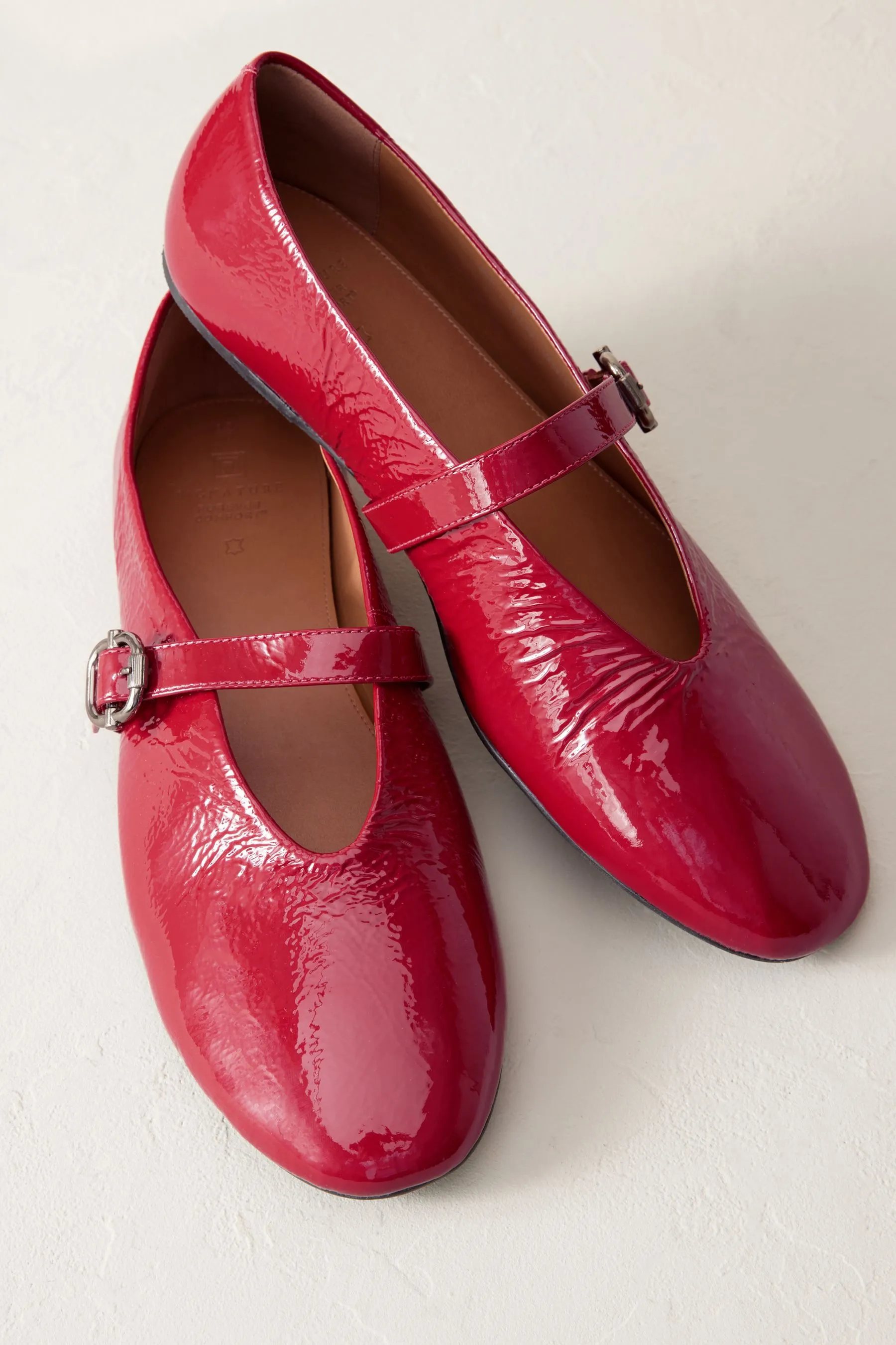 Signature Scarpe Mary Jane in pelle    