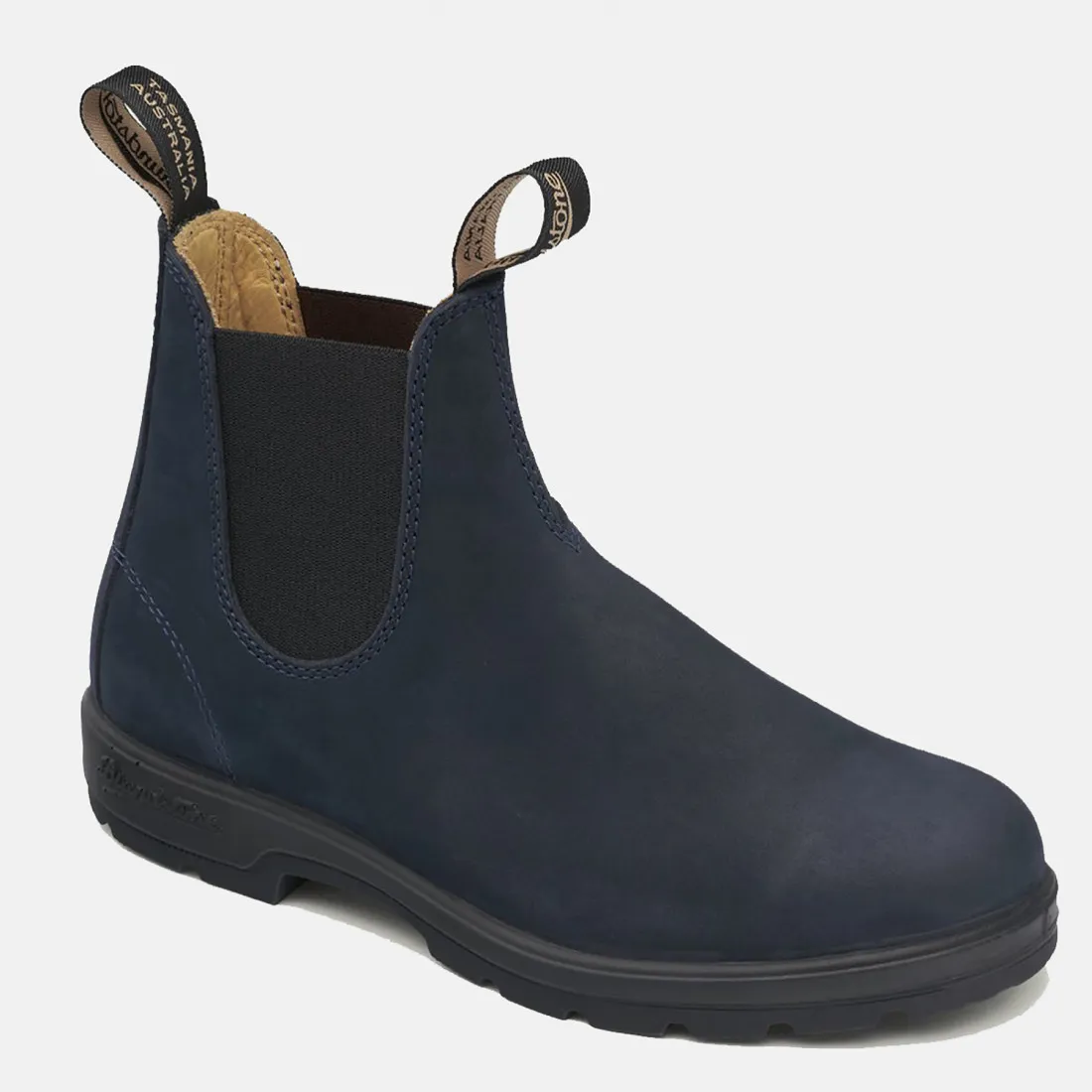 Stivaletto chelsea Blundstone 1940 in nabuck blu navy