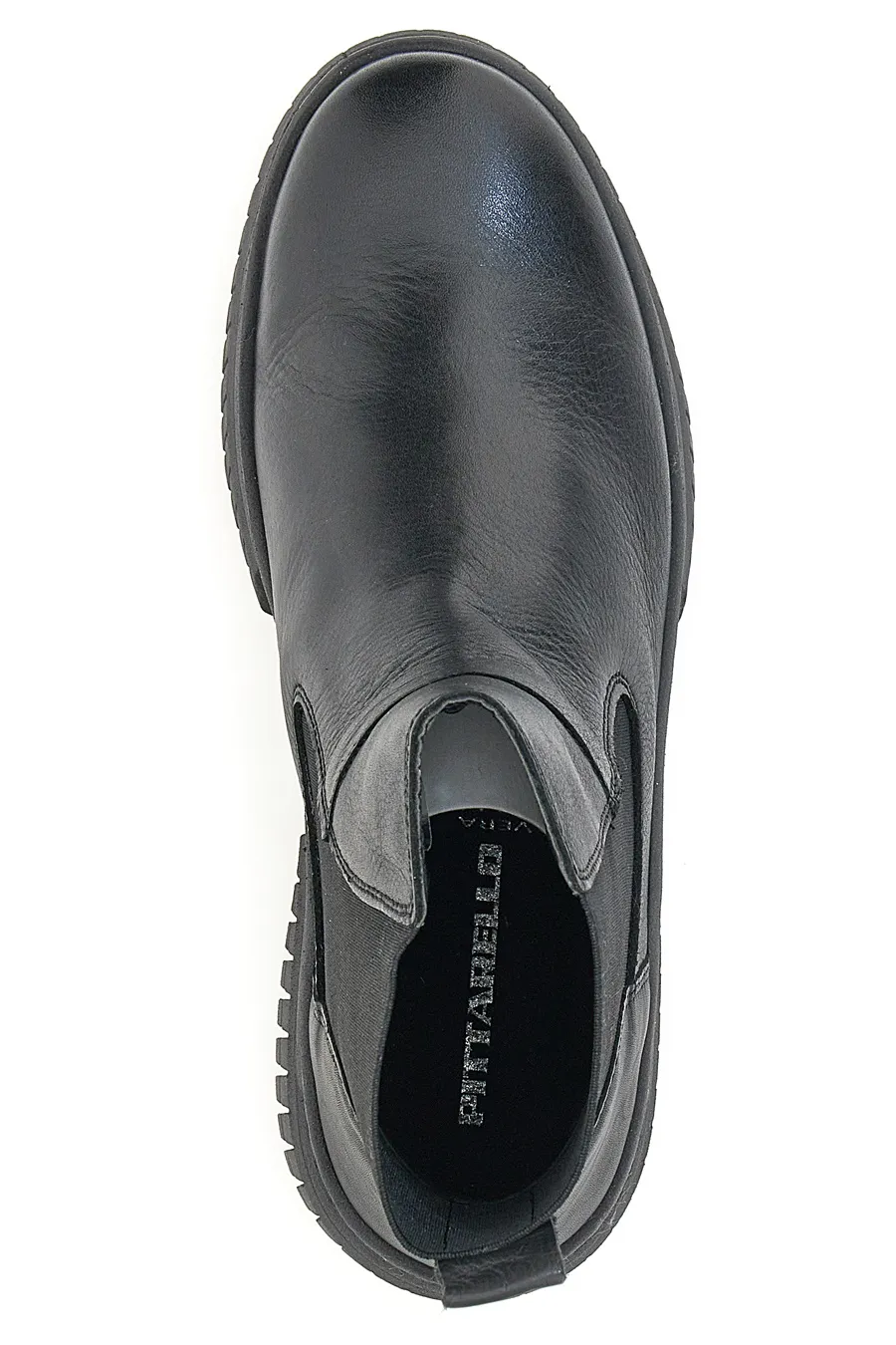 Stivaletto Chelsea Boots Pittarello 884001 Neri Vera Pelle