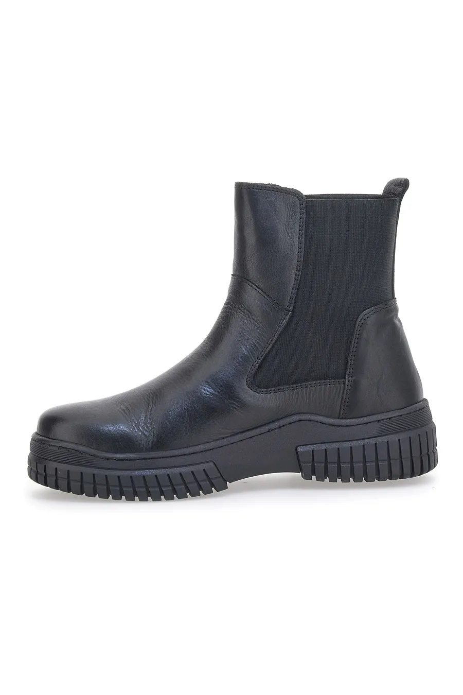 Stivaletto Chelsea Boots Pittarello 884001 Neri Vera Pelle