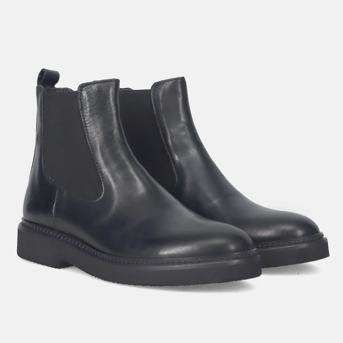 Stivaletto Chelsea da donna Sangiorgio in pelle nera