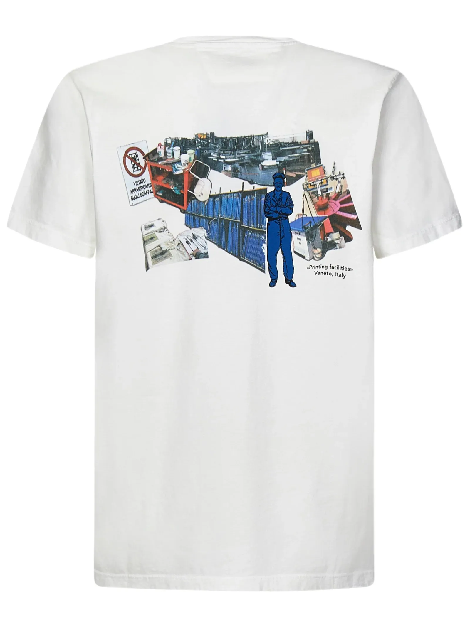 T-SHIRT GIROCOLLO C.P. COMPANY  UOMO 16CMTS289A005431G103