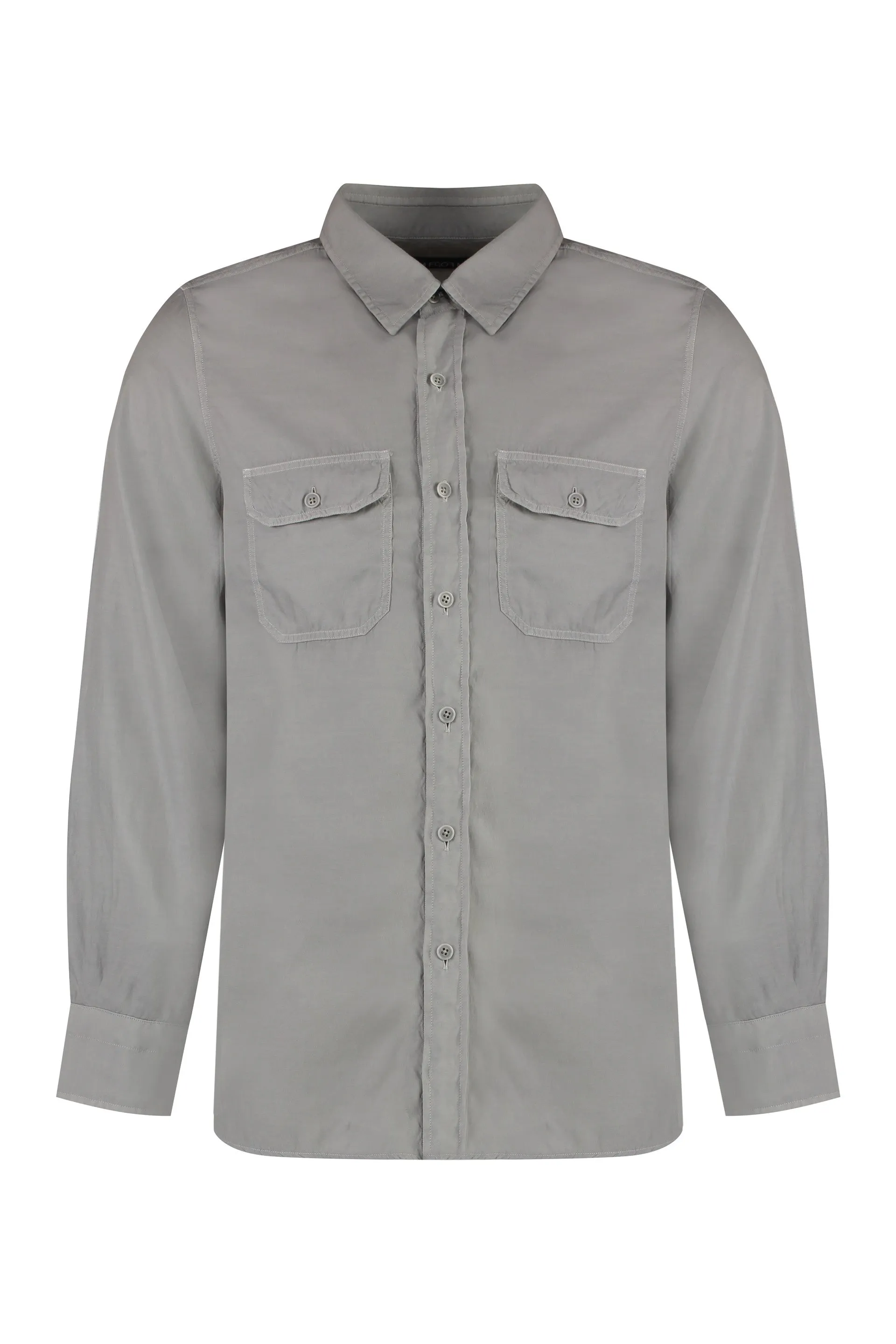 Tom Ford Camicia in twill di cotone
