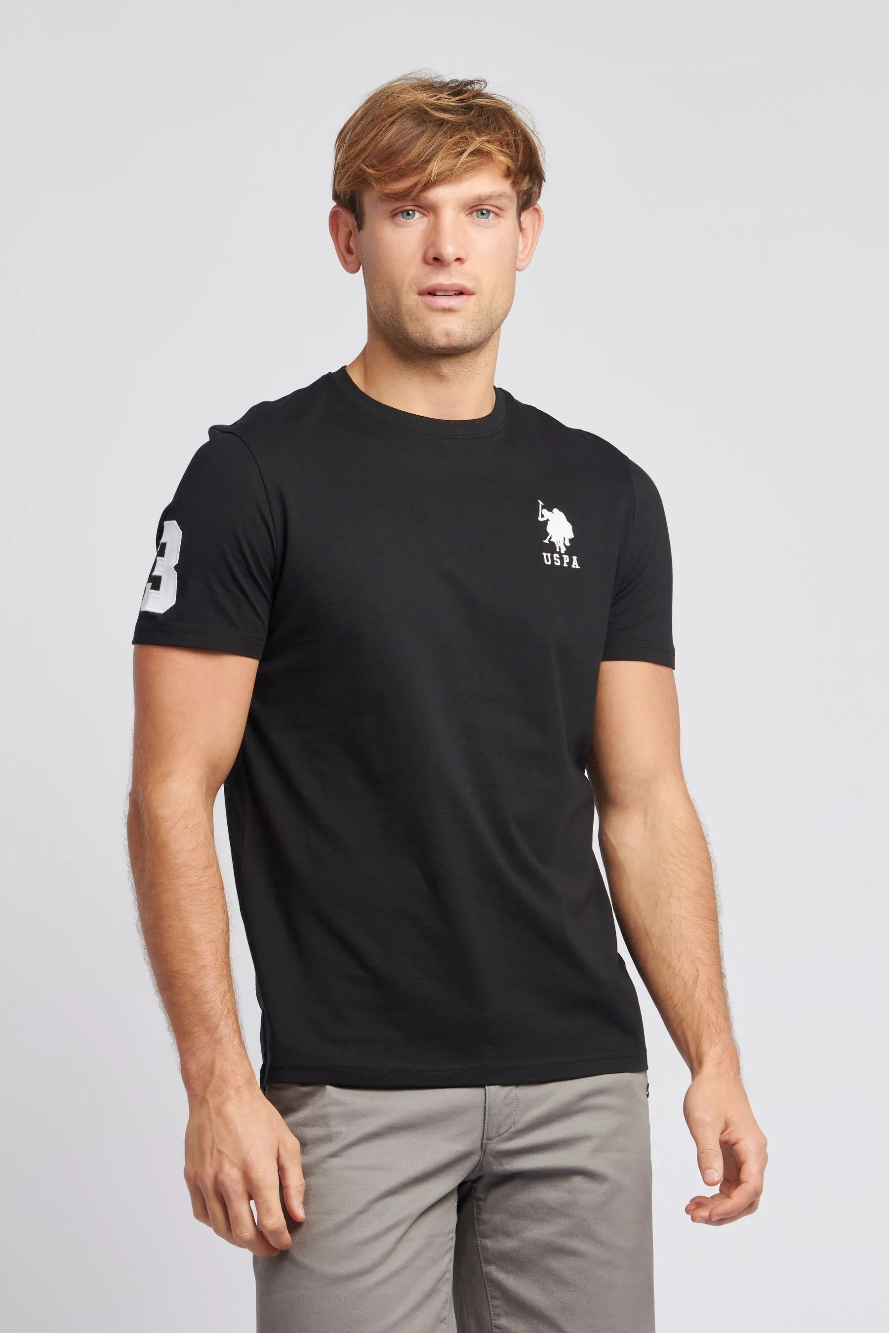 U.S. Polo Assn. Regolare - Fit Maglietta da uomo Player 3    