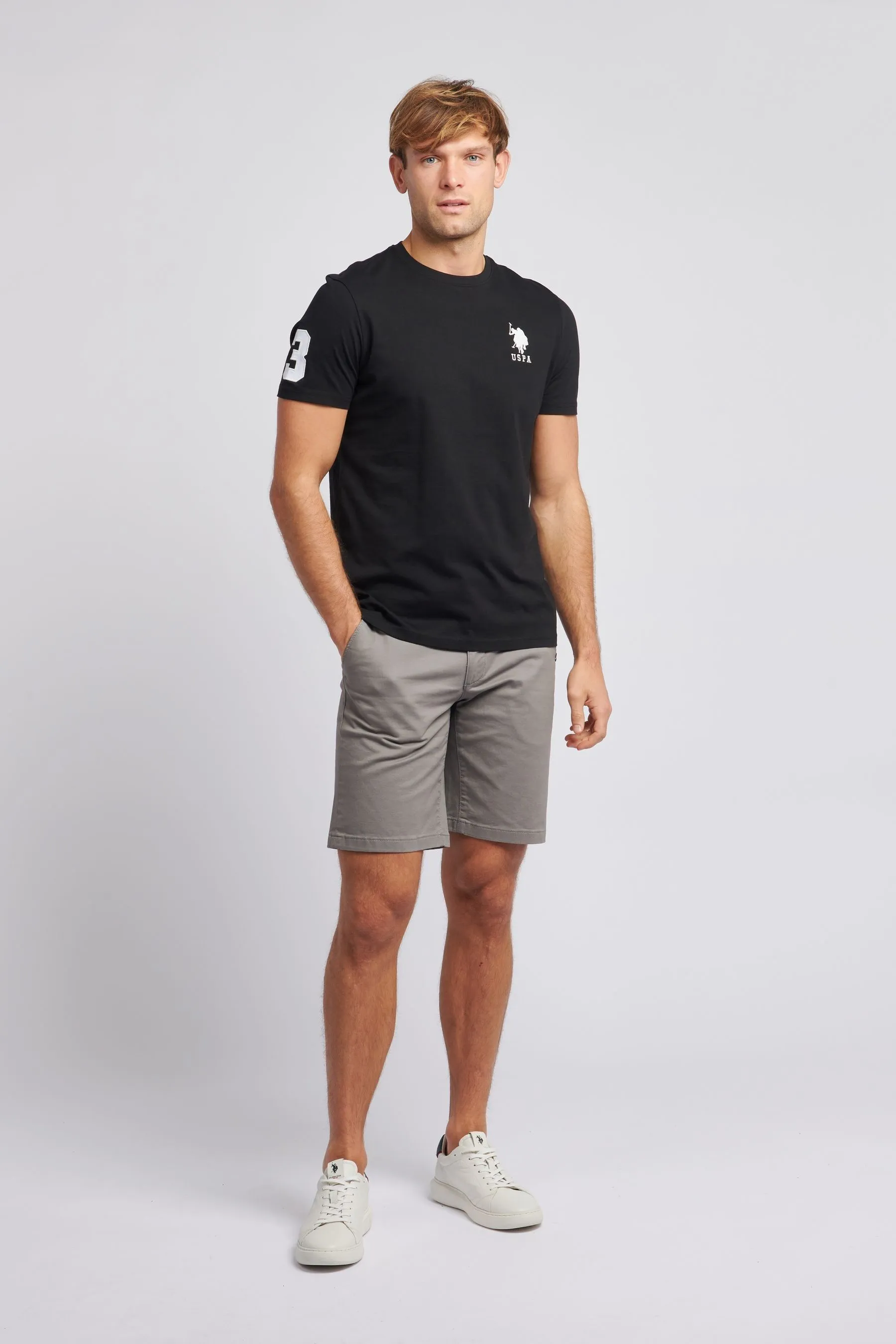 U.S. Polo Assn. Regolare - Fit Maglietta da uomo Player 3    