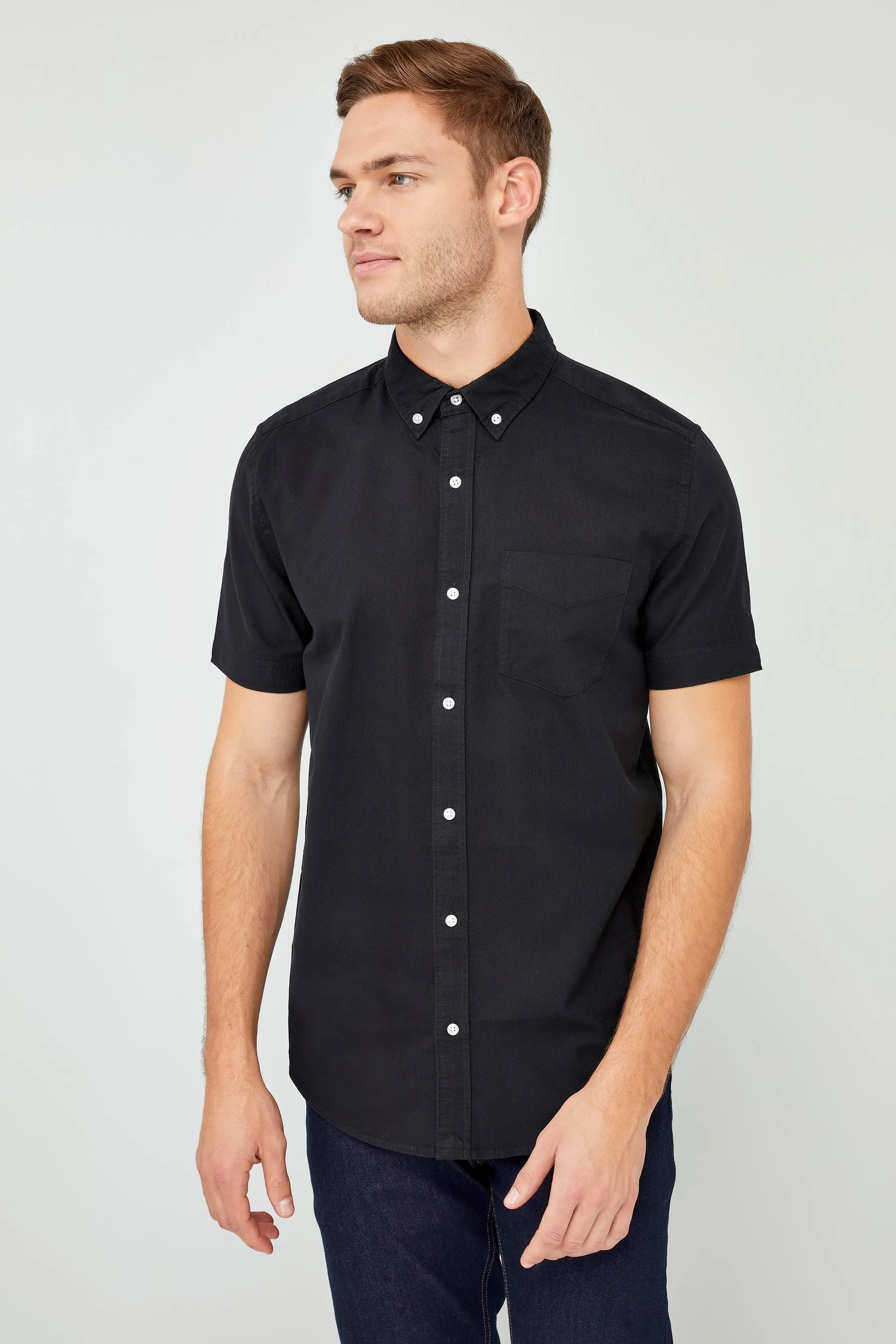 Vestibilità regular - Camicia Oxford a maniche corte