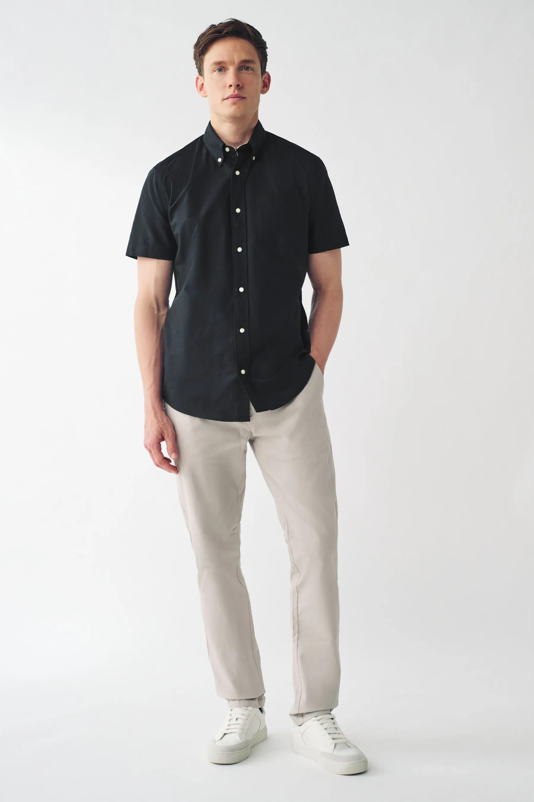 Vestibilità regular - Camicia Oxford a maniche corte