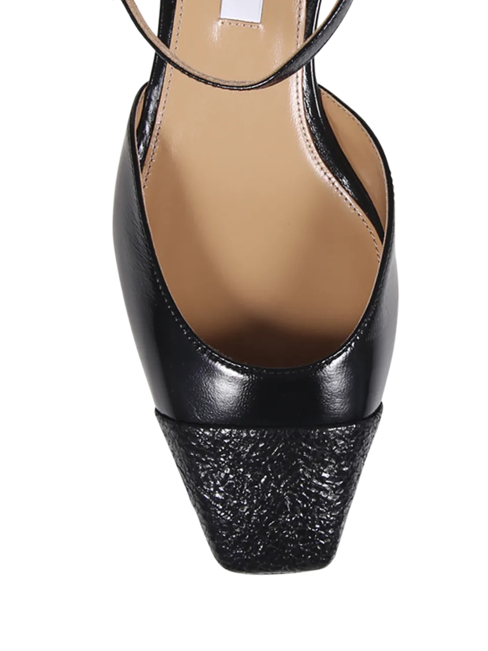 WOMAN AQUAZZURA BLACK LAMB LEATHER FRENCH FLIRT PUMP 35