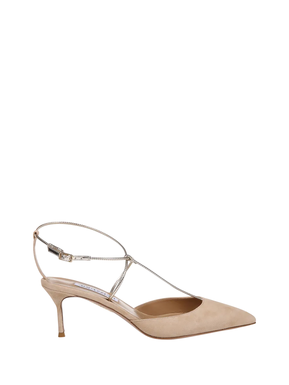 WOMAN AQUAZZURA NUDE SYNTHETIC LEATHER ROMAN ROMANCE PUMP 65