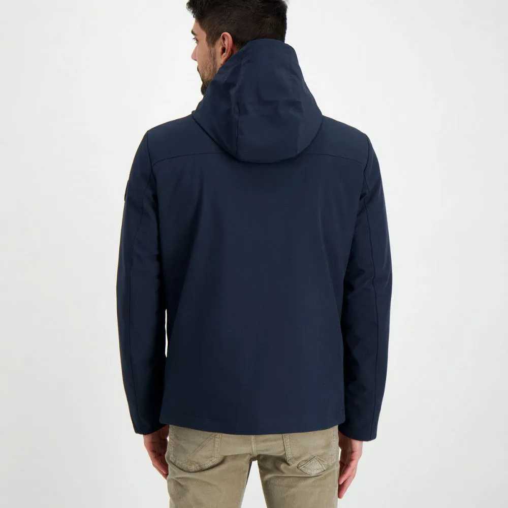 WOOLRICH GIACCA CON CAPPUCCIO SOFT SHELL PACIFIC