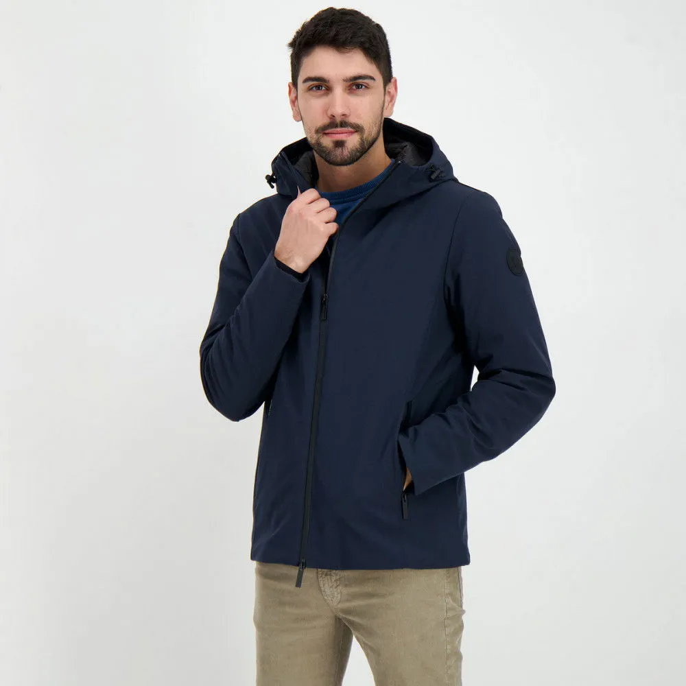 WOOLRICH GIACCA CON CAPPUCCIO SOFT SHELL PACIFIC
