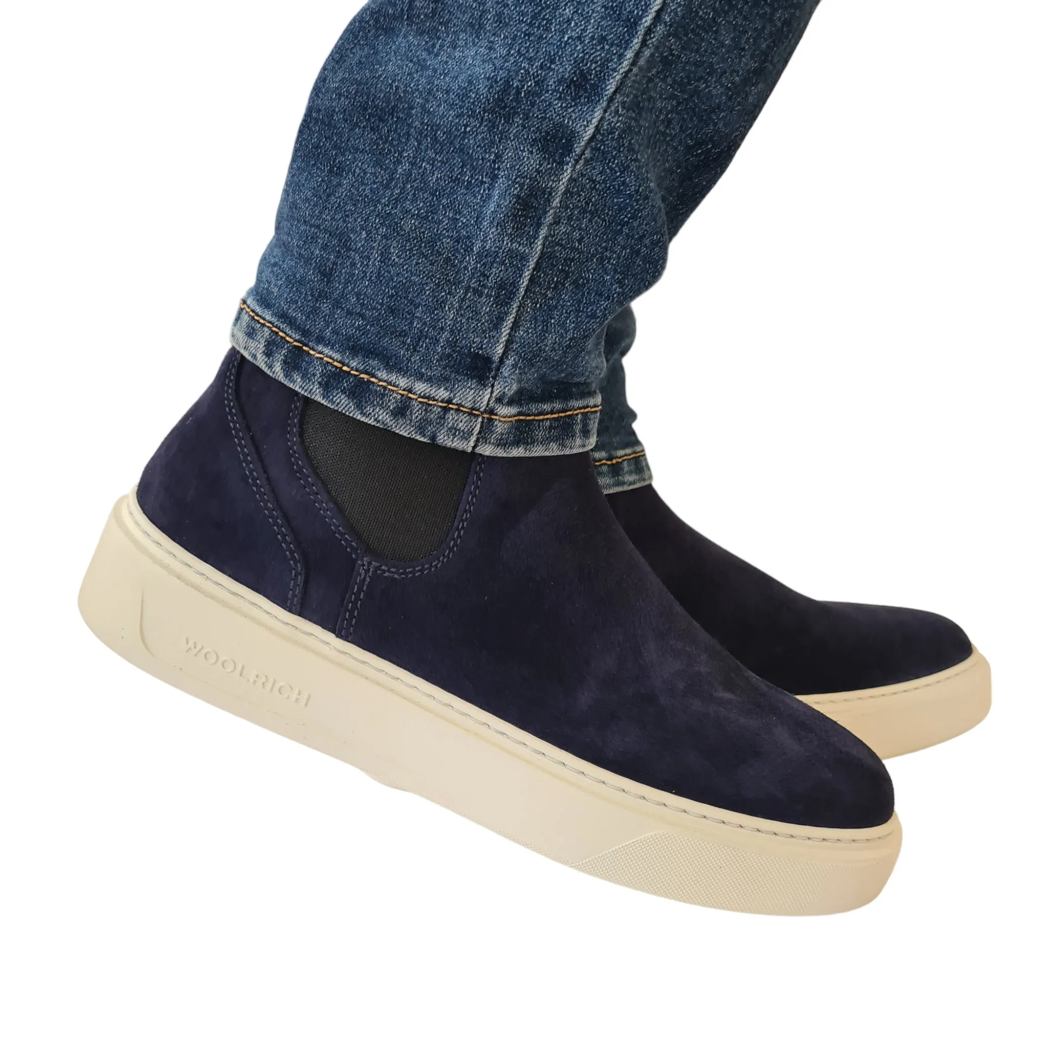 Woolrich Stivaletto Beatles Uomo Blu Rif.23