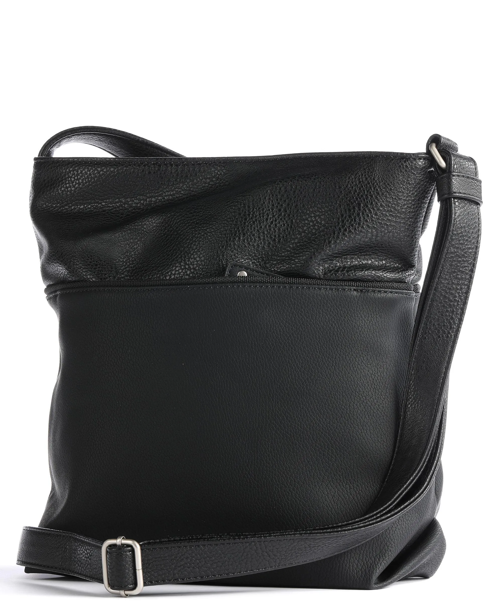 Zwei Jana J10 Borsa a spalla pelle sintetica nero  