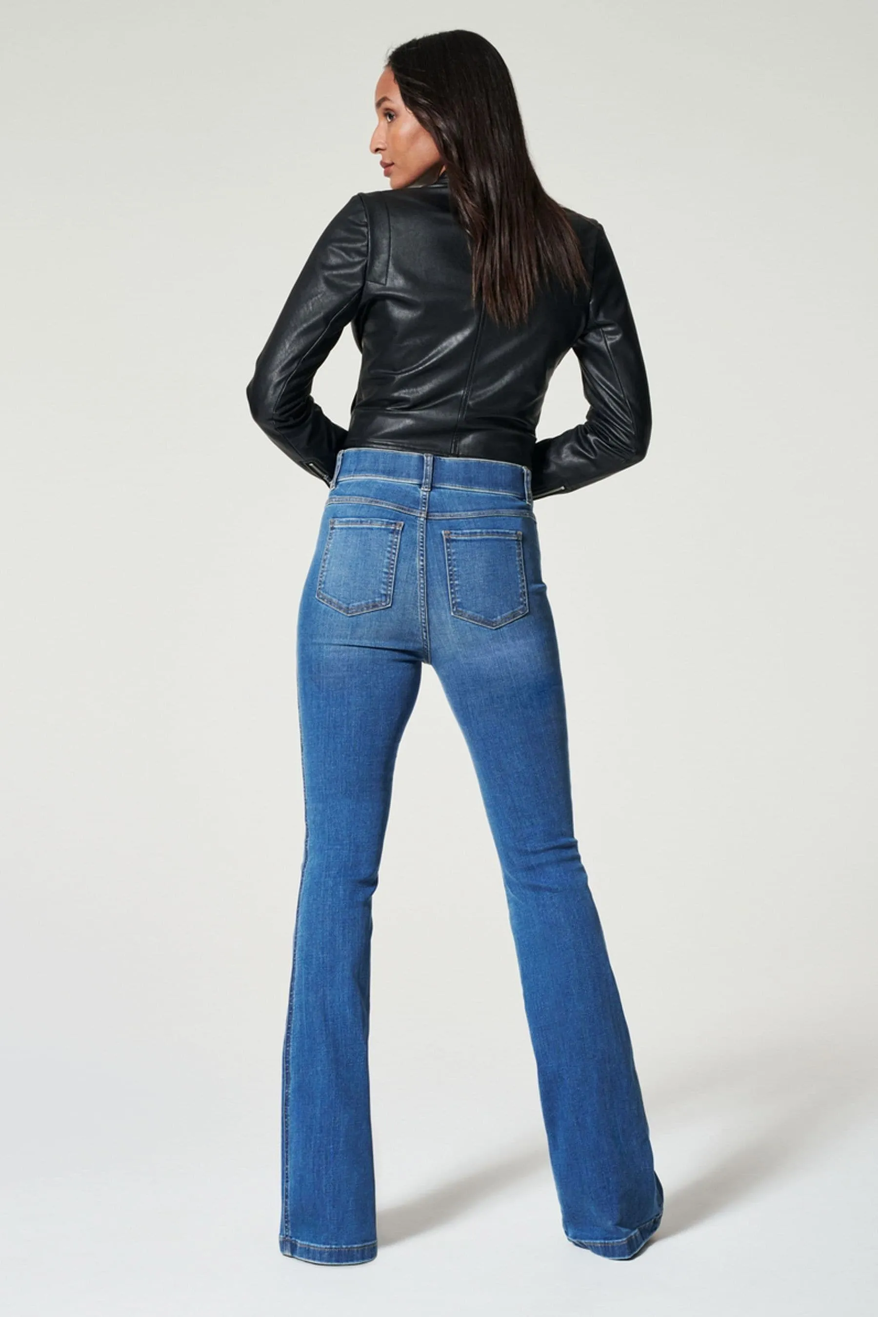 ® SPANX- Blu indaco - Jeans a zampa