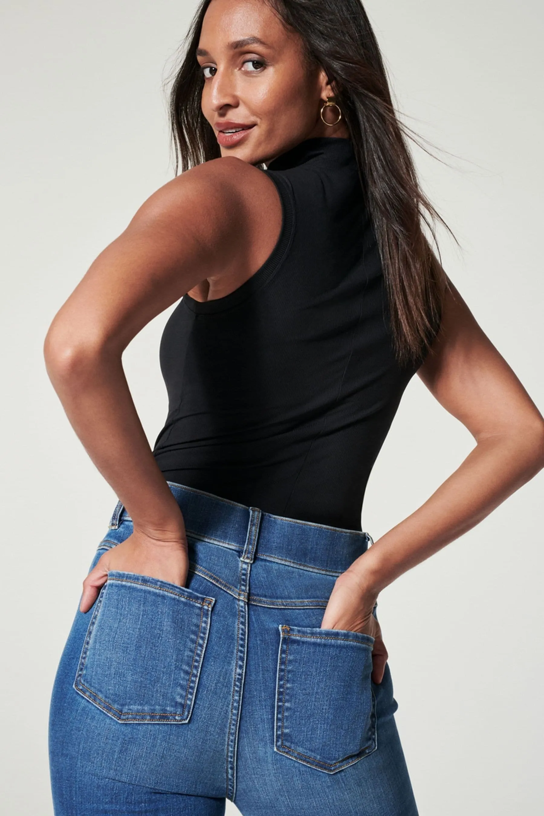 ® SPANX- Blu indaco - Jeans a zampa